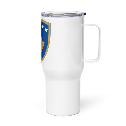 Kosovo Travel mug with a handle