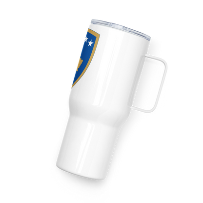 Kosovo Travel mug with a handle