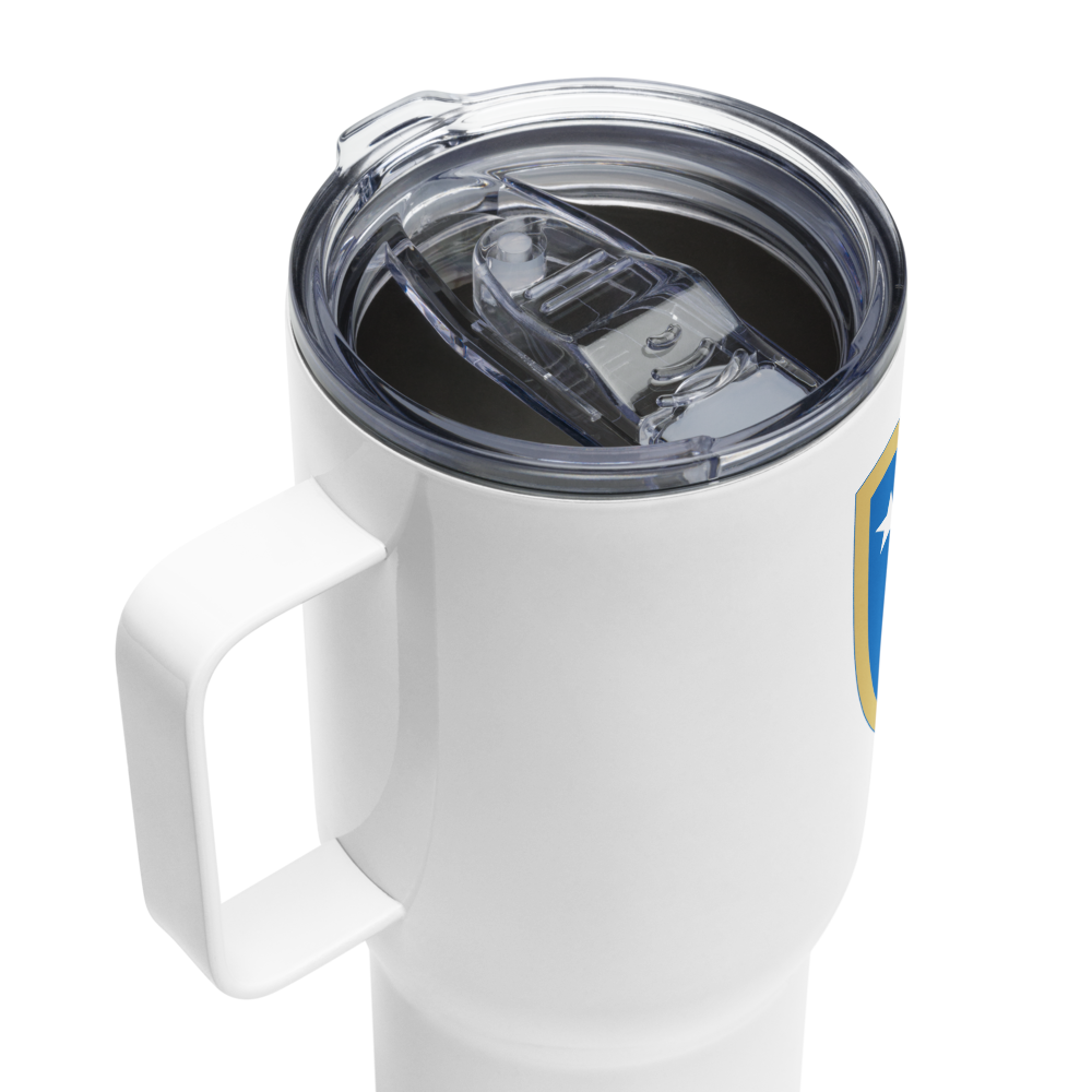 Kosovo Travel mug with a handle