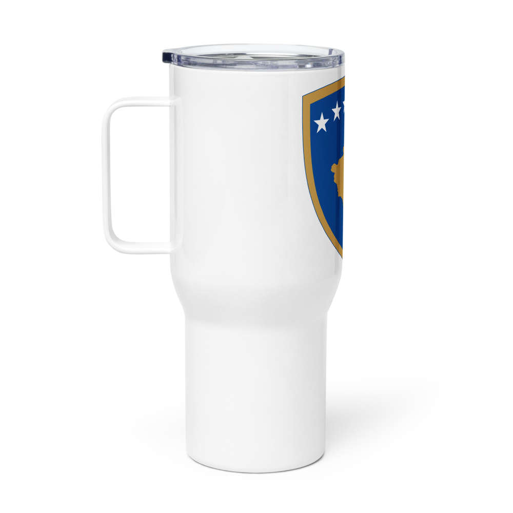 Kosovo Travel mug with a handle