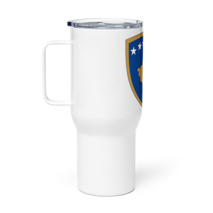 Kosovo Travel mug with a handle