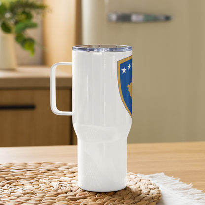 Kosovo Travel mug with a handle