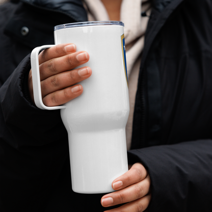 Kosovo Travel mug with a handle