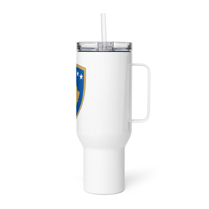 Kosovo Travel mug with a handle