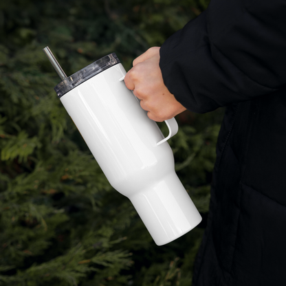 Kosovo Travel mug with a handle