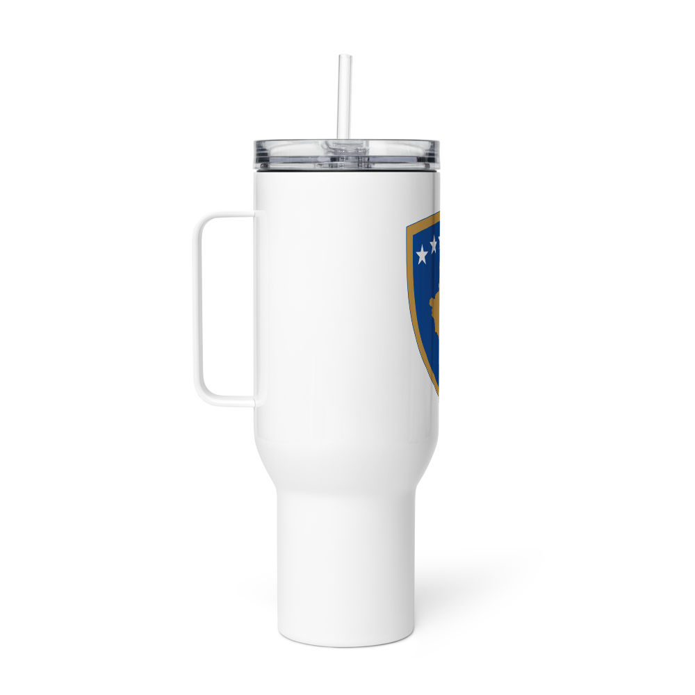 Kosovo Travel mug with a handle