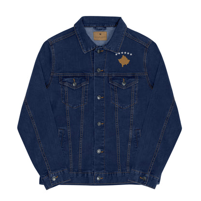 Kosovo Unisex denim jacket