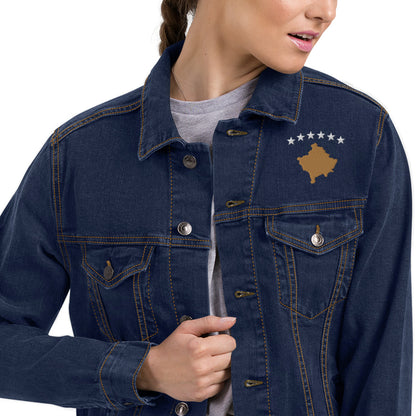 Kosovo Unisex denim jacket